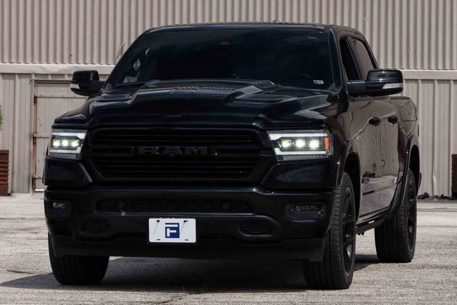 Form Lighting LED headlights installed on 2019-2023 Ram 1500.