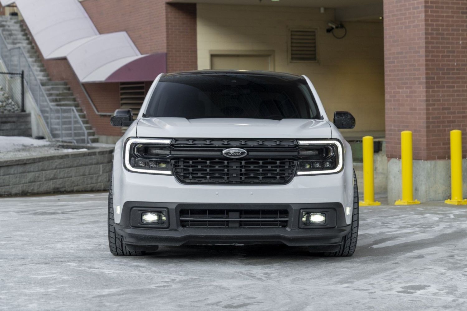 Form Lighting LED Headlights Installed on 2022 Ford Maverick