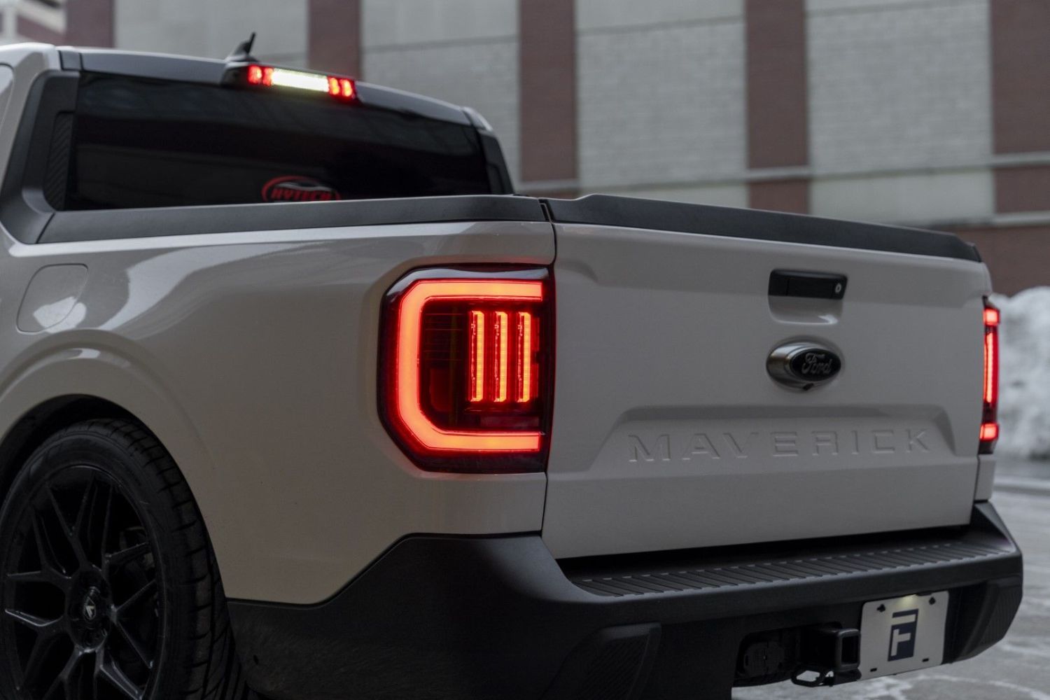 FORM Maverick Tail Lights installed on a 2022 Ford Maverick