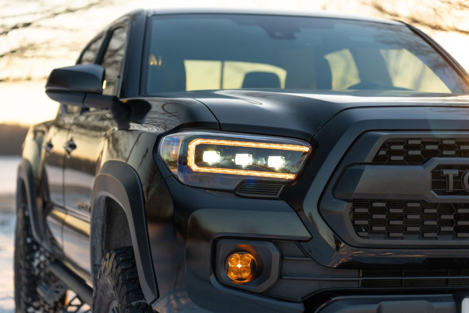 New and Improved Tacoma LED Headlights with Selectable DRL