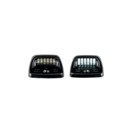 1 Pair 18-SMD White LED License Plate Lights For 2005-2015 Toyota Tacoma & 2000-2013 Tundra - 6000K, 12V, 1-Year Warranty
