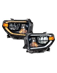 2014-2021 Toyota Tundra LED Reflector Headlights (pair)